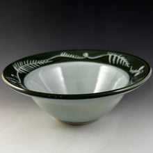 Load image into Gallery viewer, Pasta Bowl with Fern Leaves
