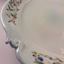 Load image into Gallery viewer, Blueberry Platter with Sculptural Rim
