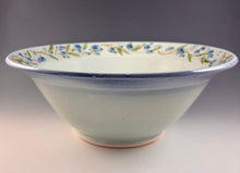 Load image into Gallery viewer, Bowl with Painted Blueberries
