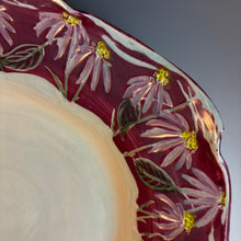 Load image into Gallery viewer, Large Platter with Cone Flowers
